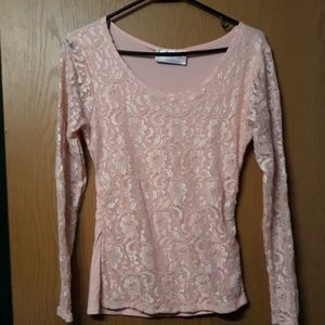 Panhandle Slim L/S stretch lace shirt.